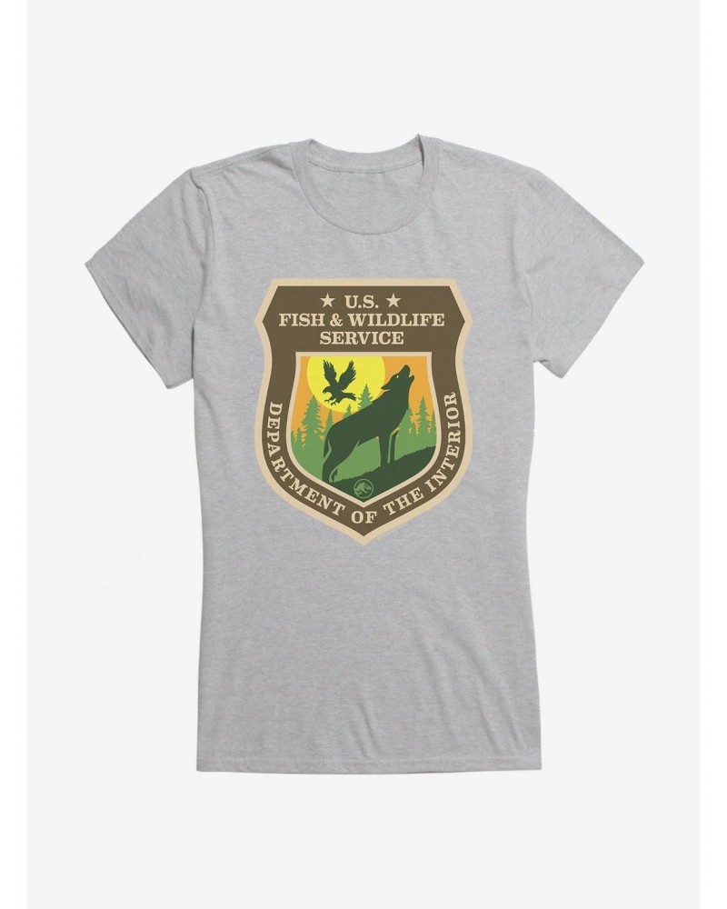 Jurassic World Dominion U.S. Fish and Wildlife Girls T-Shirt $6.57 T-Shirts