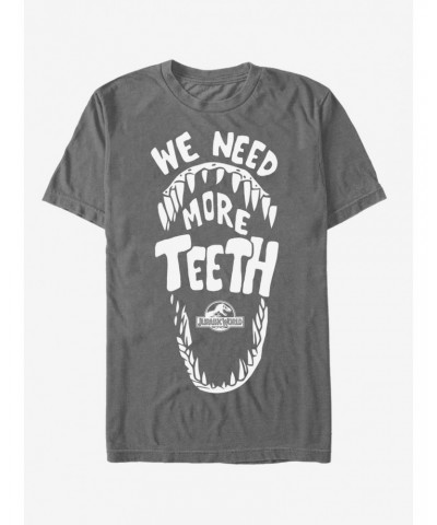 Jurassic World Need More Teeth T-Shirt $9.56 T-Shirts