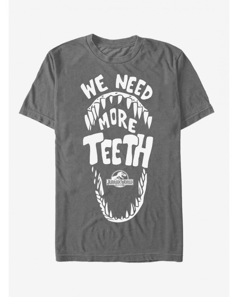 Jurassic World Need More Teeth T-Shirt $9.56 T-Shirts