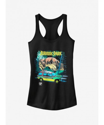 Car Chase Scene Girls Tank $8.57 Tanks