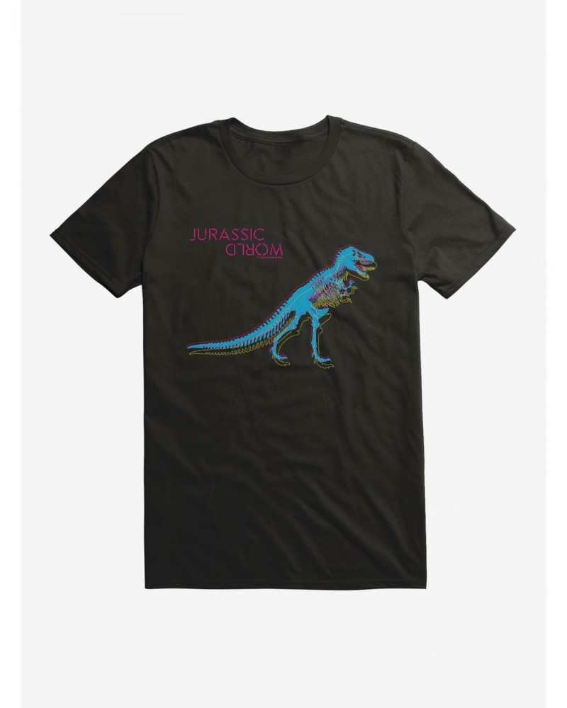 Jurassic World Neon Velociraptor T-Shirt $6.31 T-Shirts