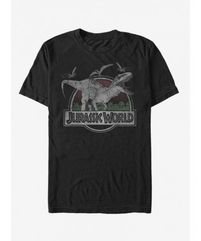 T. Rex and Pterodactyls T-Shirt $7.46 T-Shirts