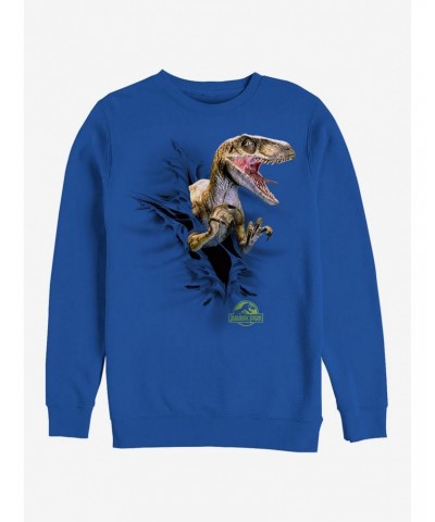 Velociraptor Tear Sweatshirt $9.74 Sweatshirts