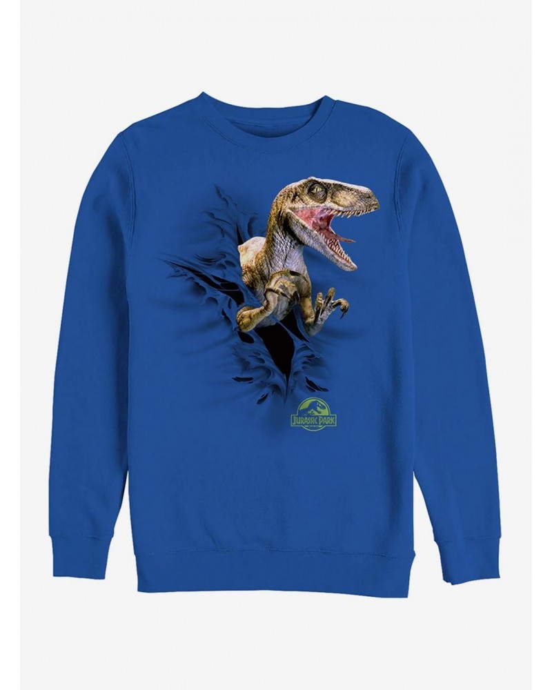 Velociraptor Tear Sweatshirt $9.74 Sweatshirts