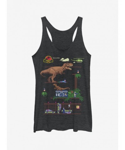 Pixel Video Game Girls Tank $9.53 Tanks