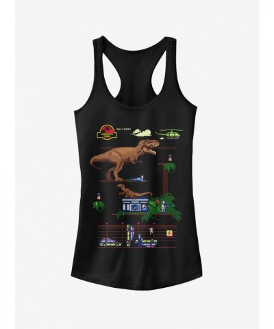 Pixel Video Game Girls Tank $9.96 Tanks