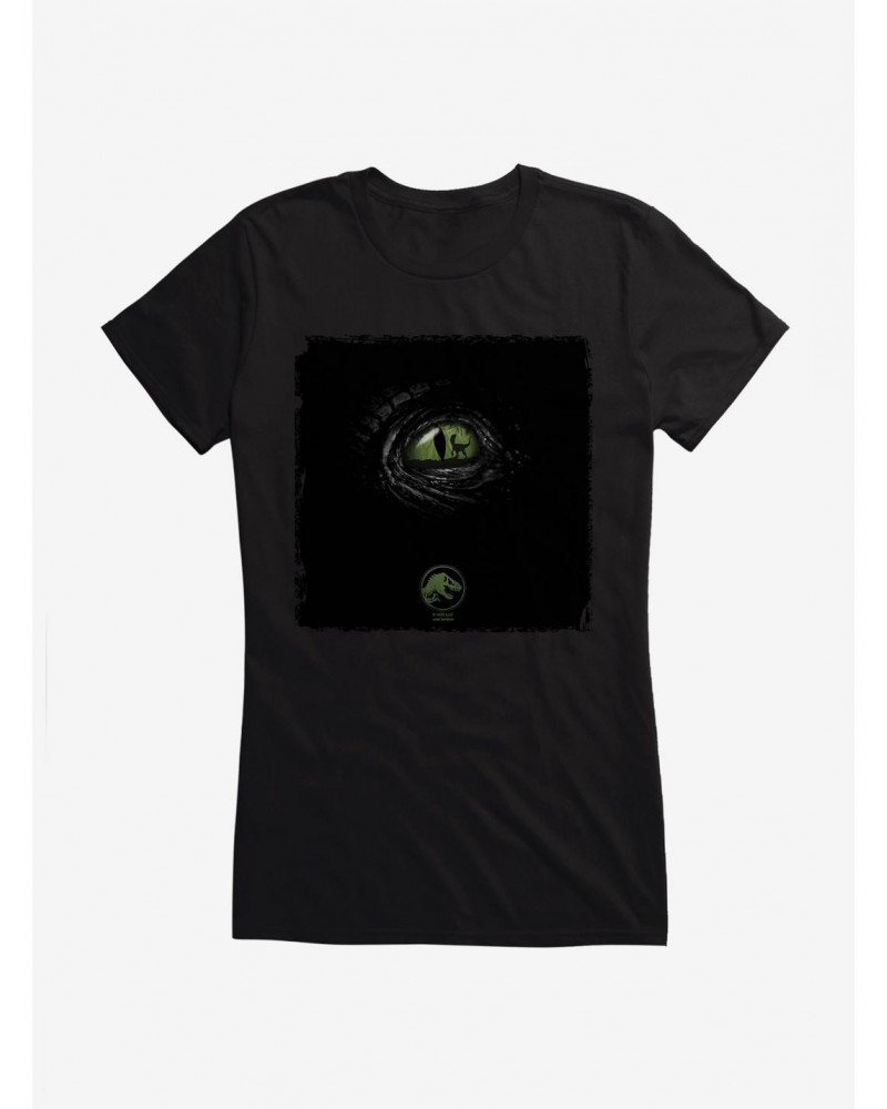 Jurassic World Haunted Eye Reflection Girls T-Shirt $7.97 T-Shirts