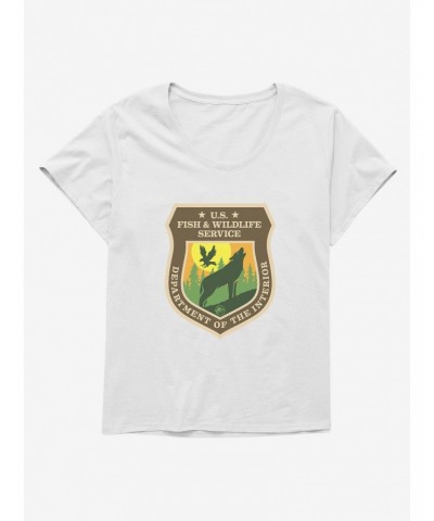 Jurassic World Dominion U.S. Fish and Wildlife Girls T-Shirt Plus Size $7.42 T-Shirts