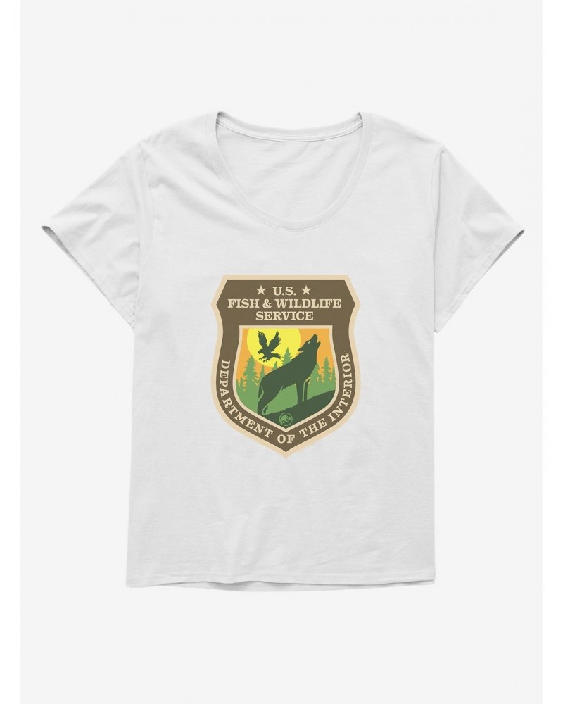 Jurassic World Dominion U.S. Fish and Wildlife Girls T-Shirt Plus Size $7.42 T-Shirts