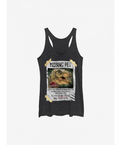 Jurassic Park Missing Pet Girls Tank $8.91 Tanks