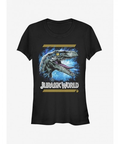 Jurassic World Fallen Kingdom Raptor Code Girls T-Shirt $6.37 T-Shirts