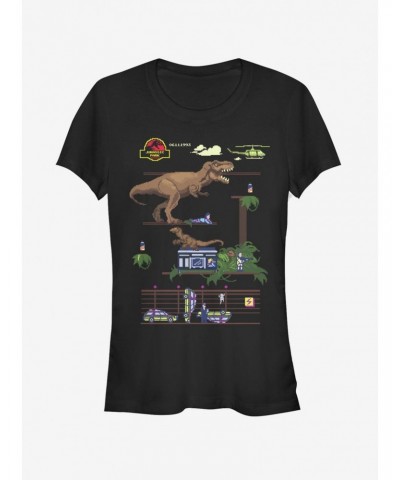 Jurassic Park The Beginning Girls T-Shirt $7.17 T-Shirts