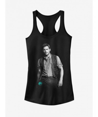 Jurassic Park Owen Smoulder Girls Tank $9.16 Tanks