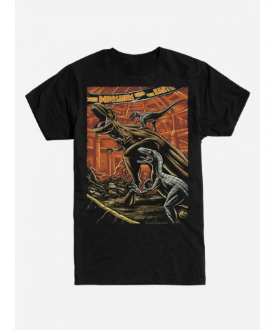 Jurassic World When Dinosaurs Ruled The Earth T-Shirt $6.69 T-Shirts