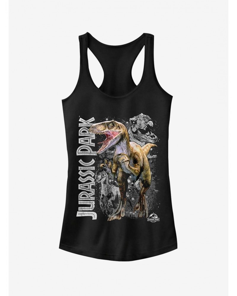 Raptor Dino Shadows Girls Tank $6.97 Tanks