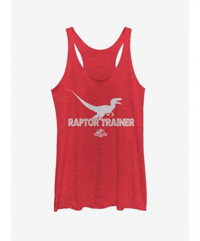 Raptor Trainer Silhouette Girls Tank $6.22 Tanks