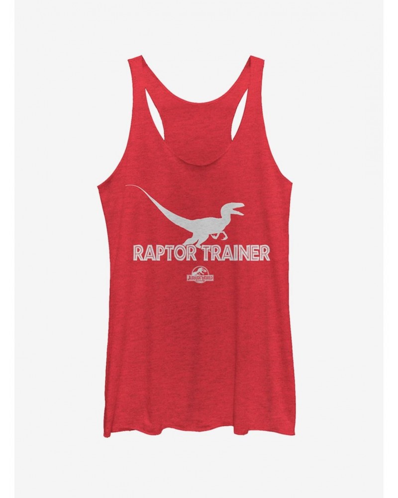 Raptor Trainer Silhouette Girls Tank $6.22 Tanks