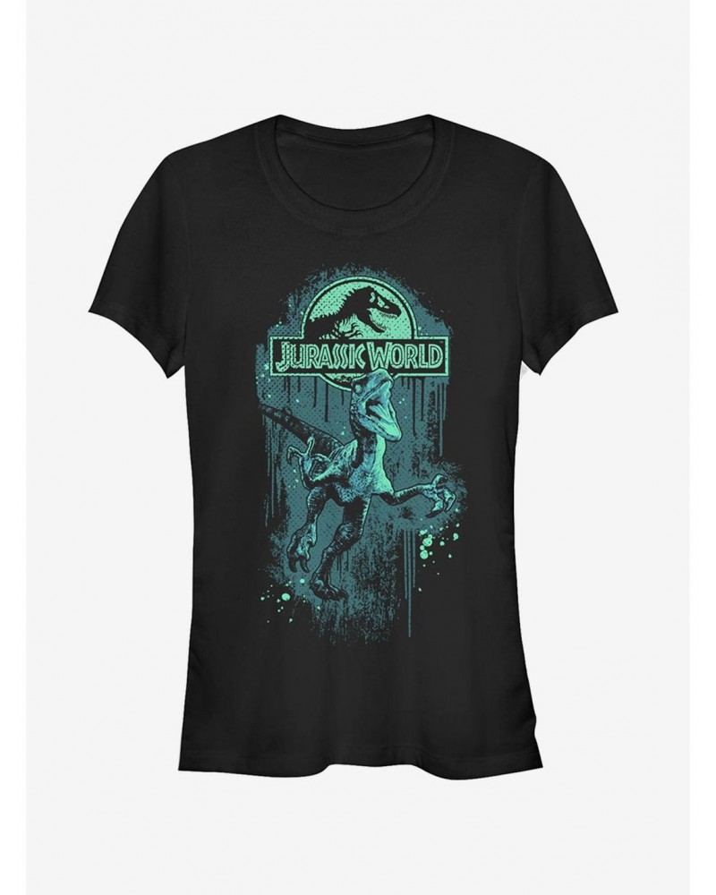 Raptor on the Loose Girls T-Shirt $8.76 T-Shirts