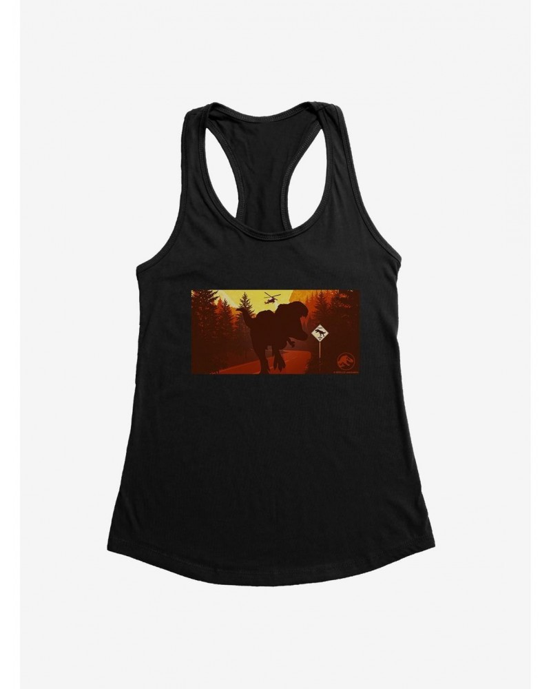 Jurassic World Dominion T-Rex Zone Girls Tank $6.77 Tanks