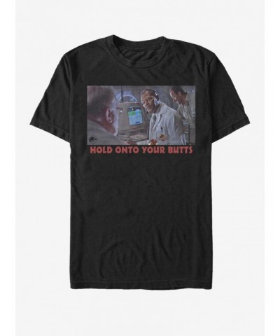 Jurassic Park Hold Onto Your Butts T-Shirt $6.50 T-Shirts