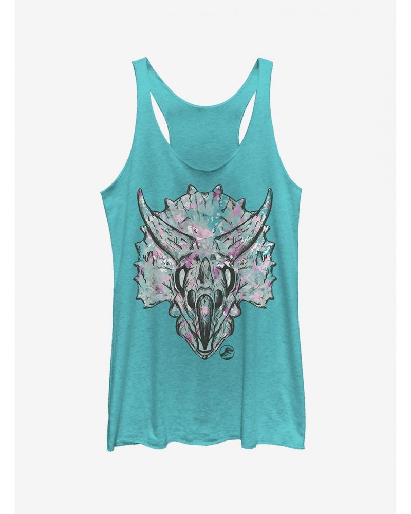 Jurassic World Fallen Kingdom Artistic Triceratops Girls Tank $9.53 Tanks