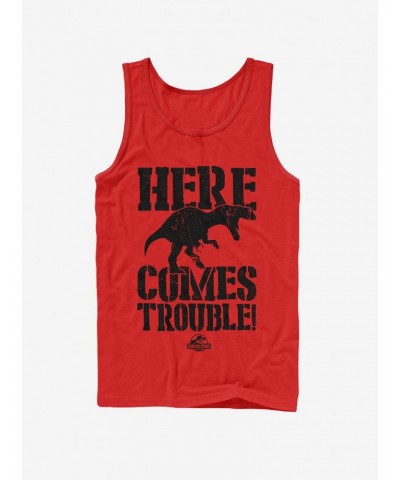 Here Comes Trouble Tank $7.77 Tanks