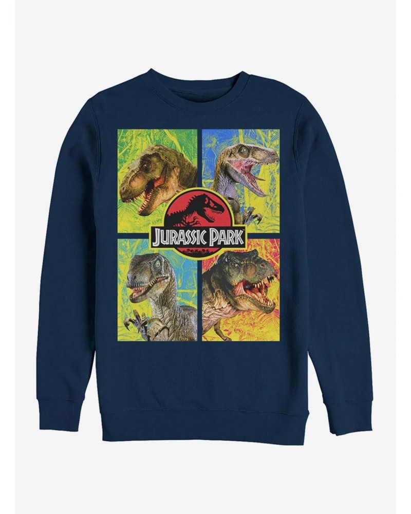 T. Rex and Velociraptor Sweatshirt $10.92 Sweatshirts