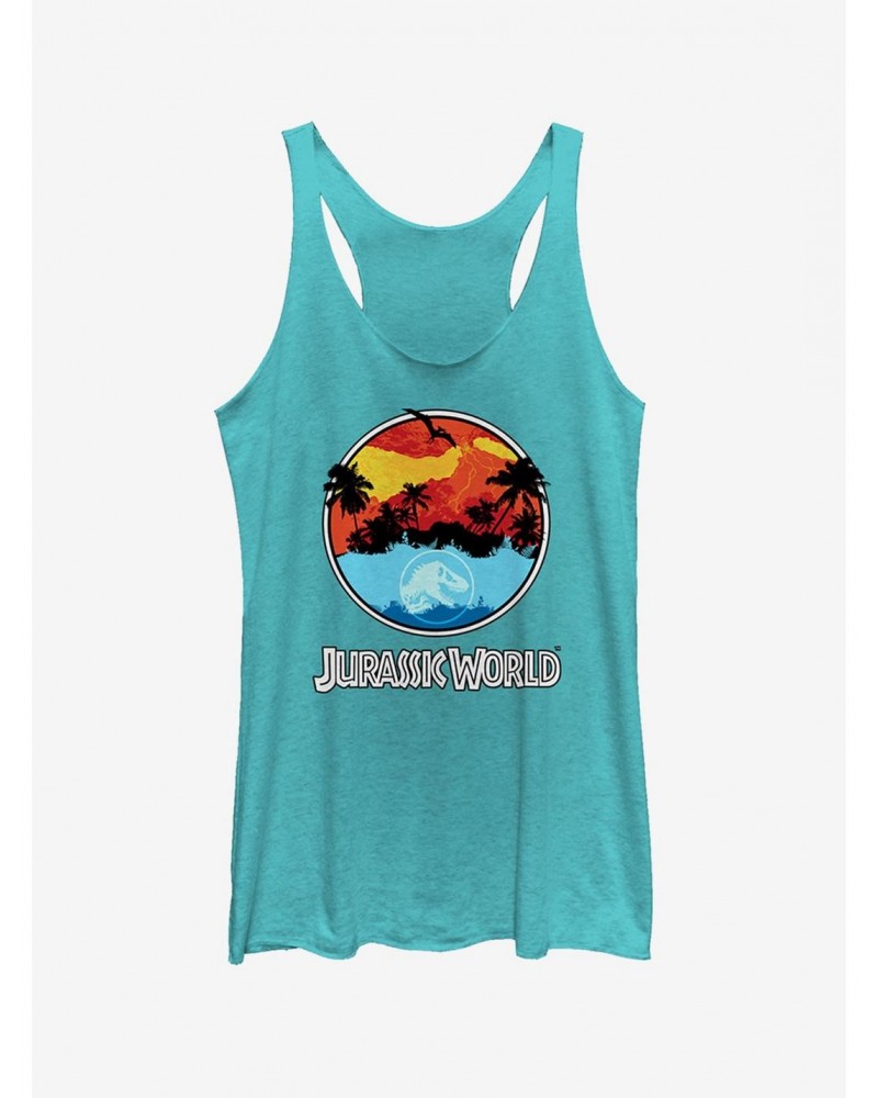 Jurassic World Fallen Kingdom Apocalypse Logo Girls Tank $6.22 Tanks