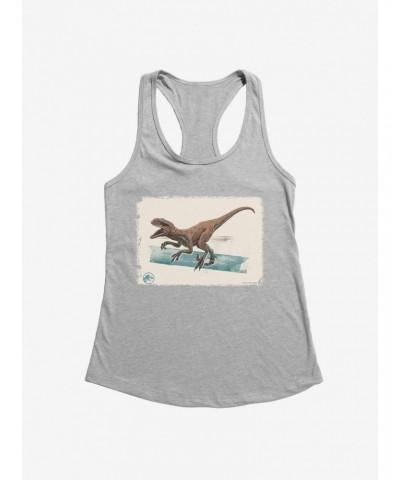 Jurassic World Dominion Raptor Screech Girls Tank $6.97 Tanks