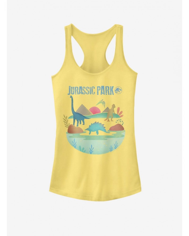 Universal Jurassic Park Dinos Girls Tank $7.57 Tanks