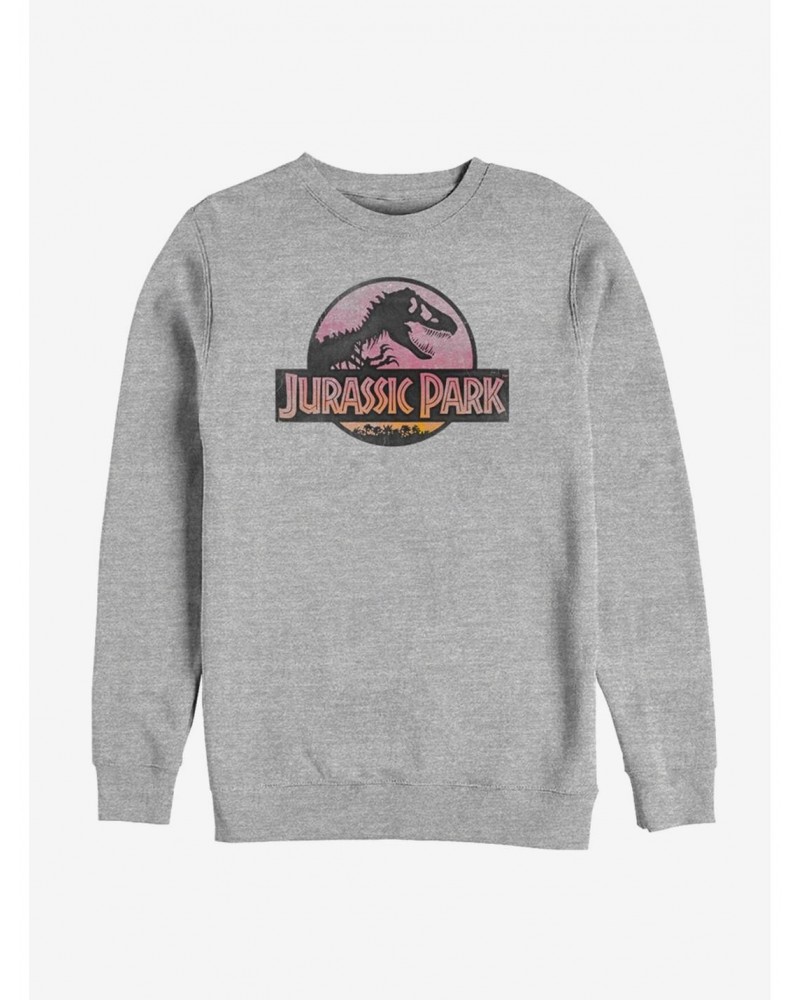 Jurassic Park Safari Logo Sweatshirt $11.51 Sweatshirts