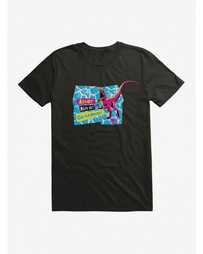 Jurassic World Asset Out Of Containment T-Shirt $8.22 T-Shirts