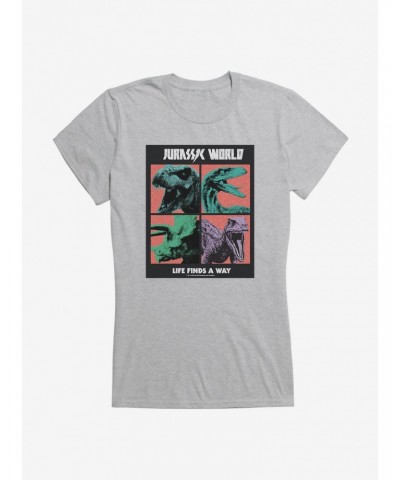 Jurassic Park Life Band Girls T-Shirt $5.98 T-Shirts